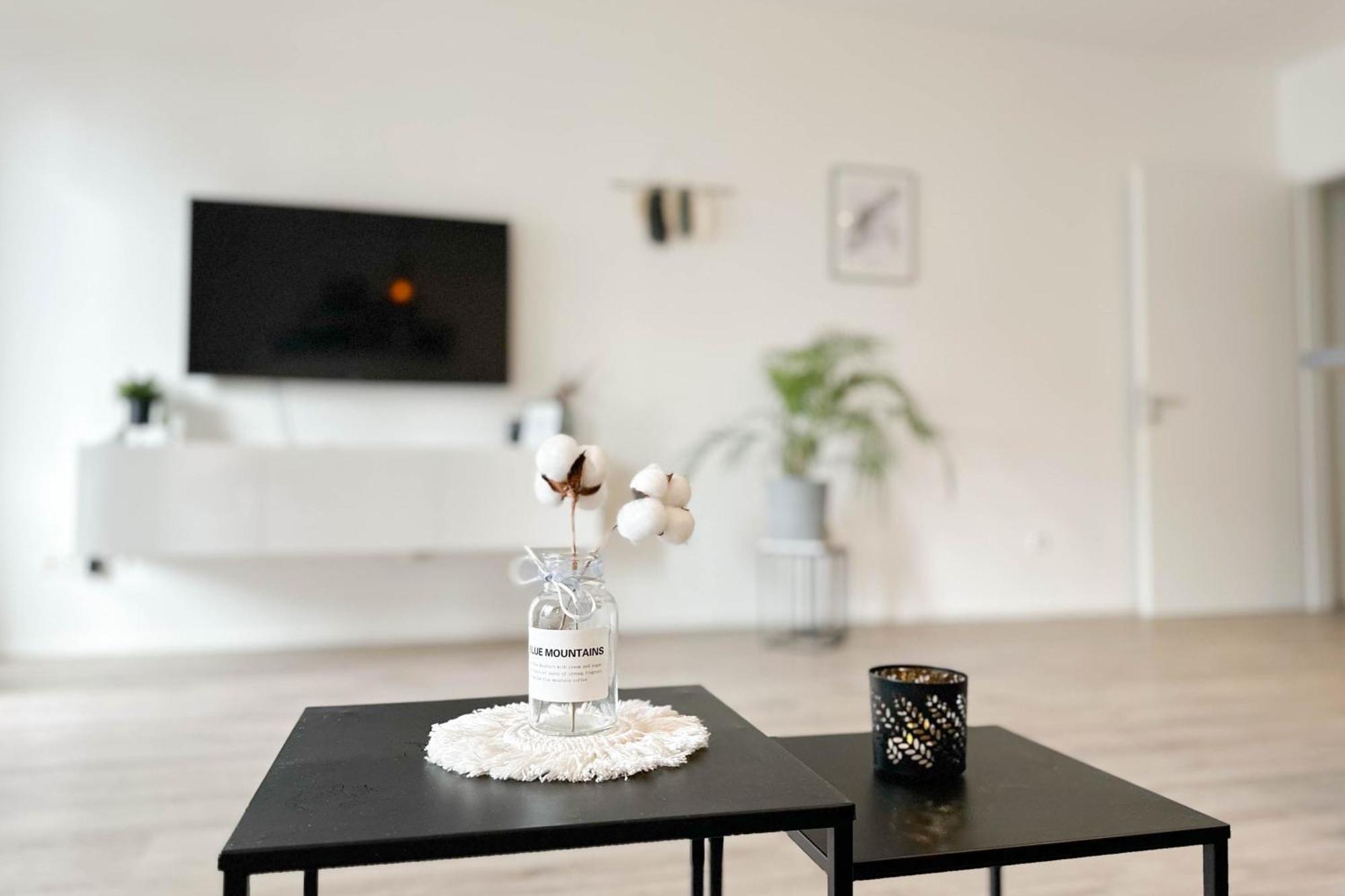 Modernes Trierer Cityloft Mit Grossem Balkon Kültér fotó