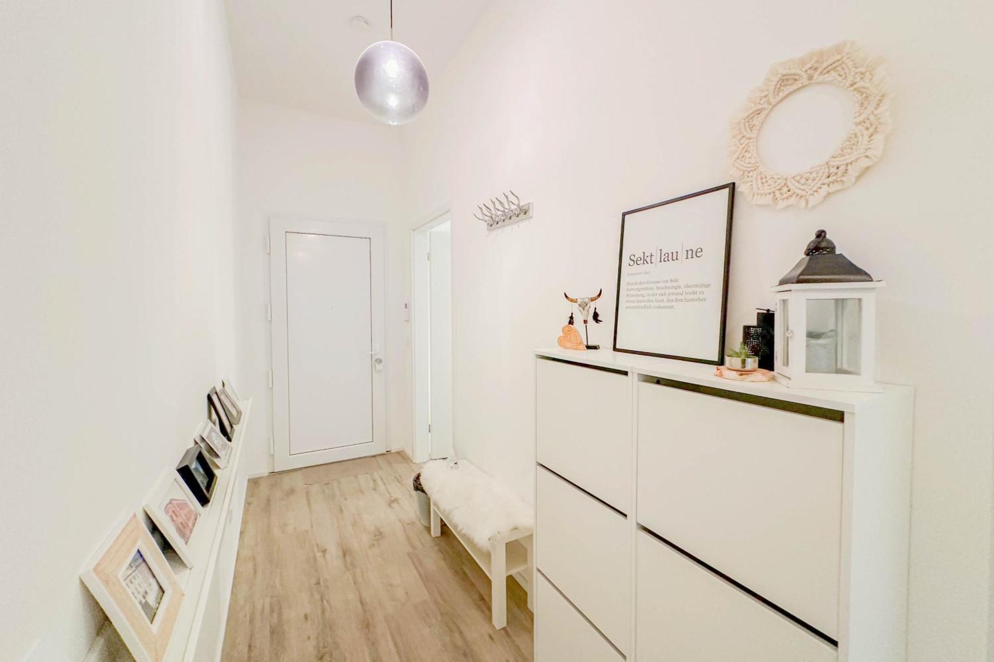 Modernes Trierer Cityloft Mit Grossem Balkon Kültér fotó